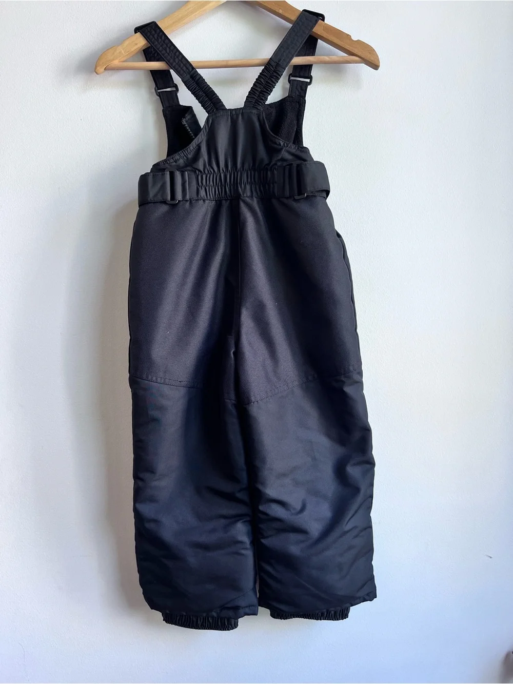 Cat & Jack Winter Outdoor Black Kids Insulated Snow Bib Overalls 3T